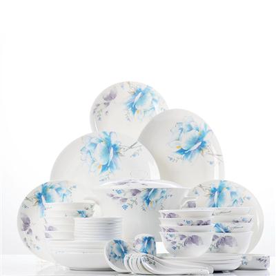 逼逼Av网站48头聆听花开骨瓷礼品餐具套装